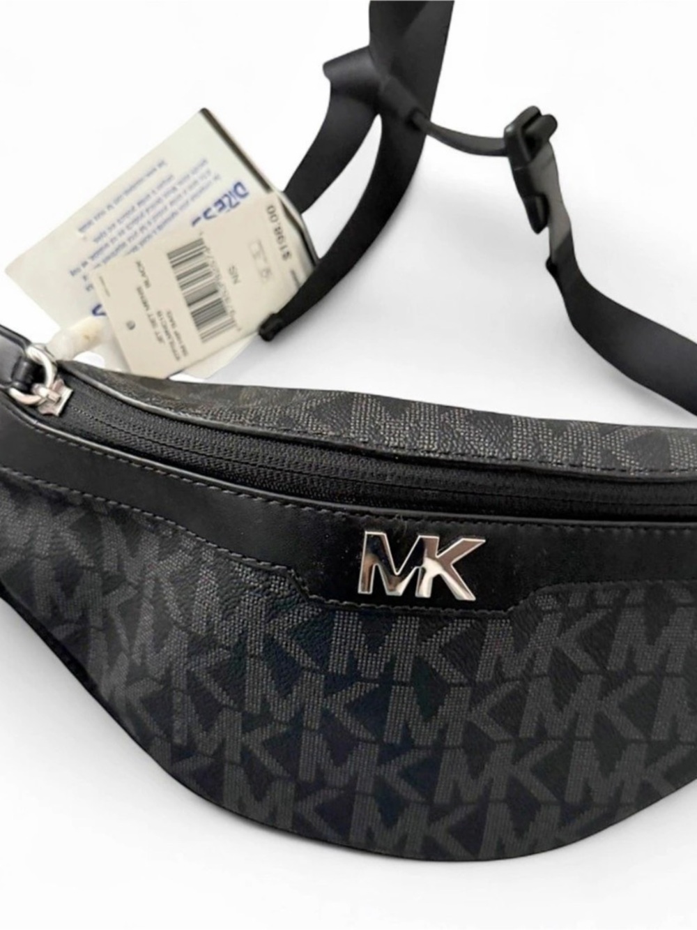 Michael Kors Jet Set Logo Belt Bag Black Fannypack